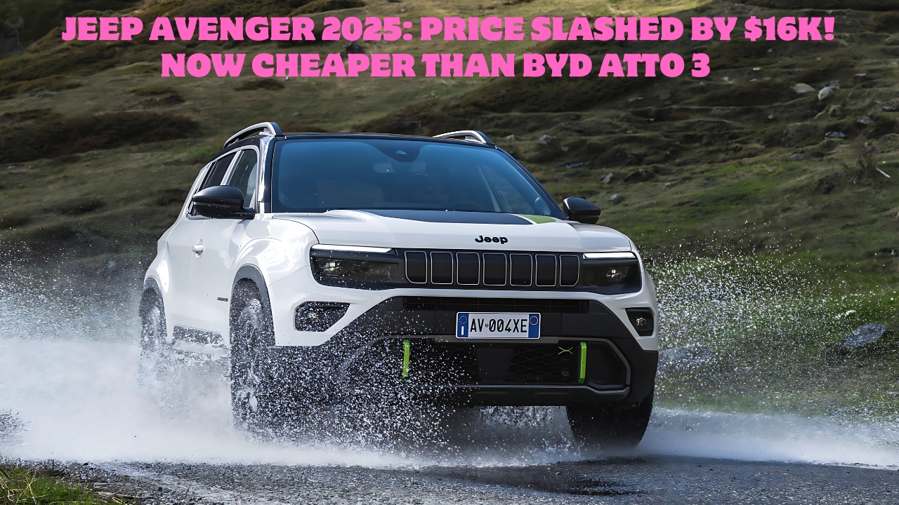 2025 Jeep Avenger EV: