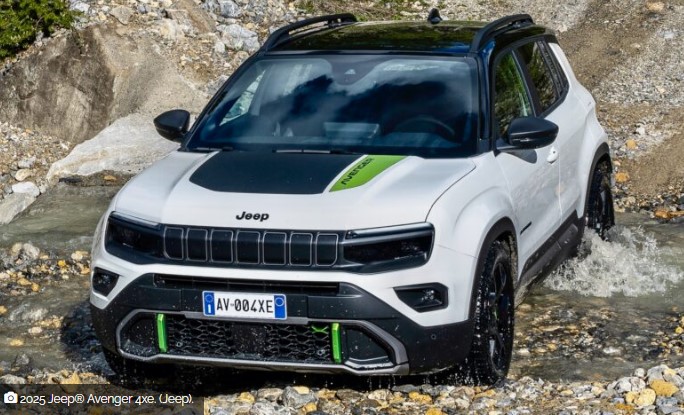2025 Jeep Avenger EV: